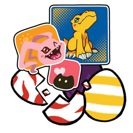 Digimon - Blind Egg Sticker Packet