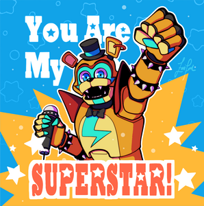 FNAF - Glamrock Freddy